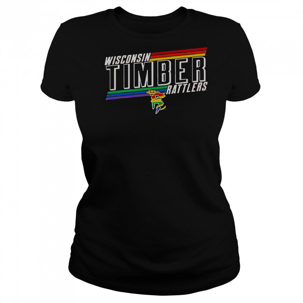 Wisconsin Timber Rattlers Pride Night T-Shirt Women's T-shirt