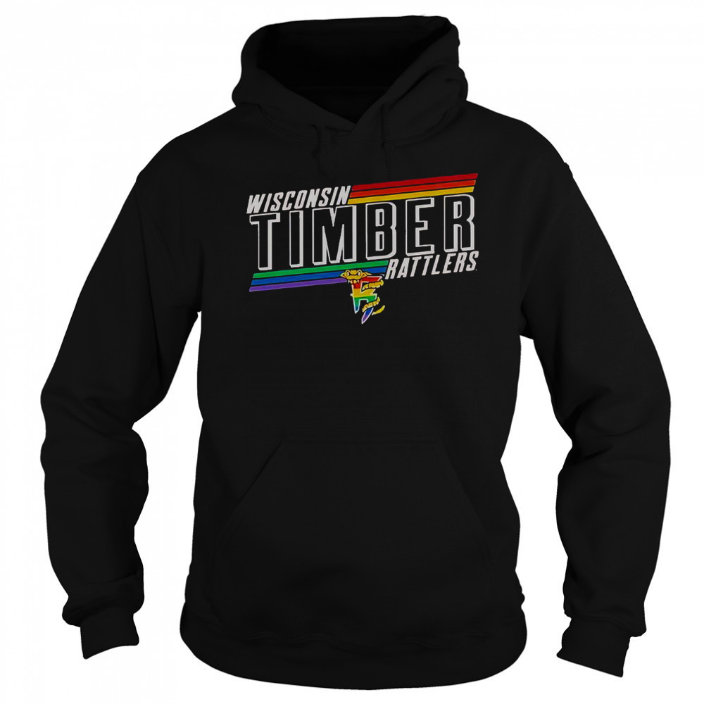 Wisconsin Timber Rattlers Pride Night T-Shirt Hoodie