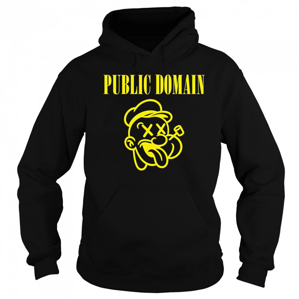 Public Domain Popeye shirt Hoodie