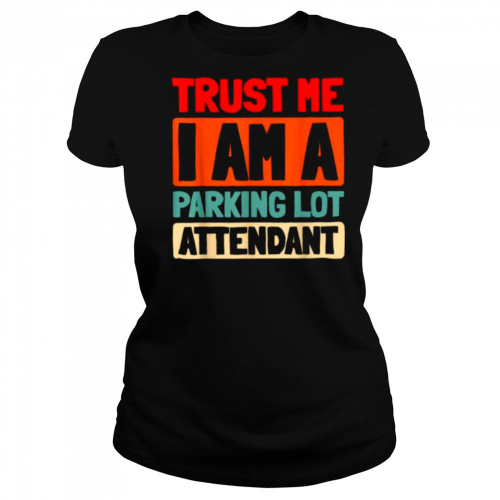 Retro Valet Service Vehicle Vintage Parking Lot Attendant T Shirt Women's T-shirt