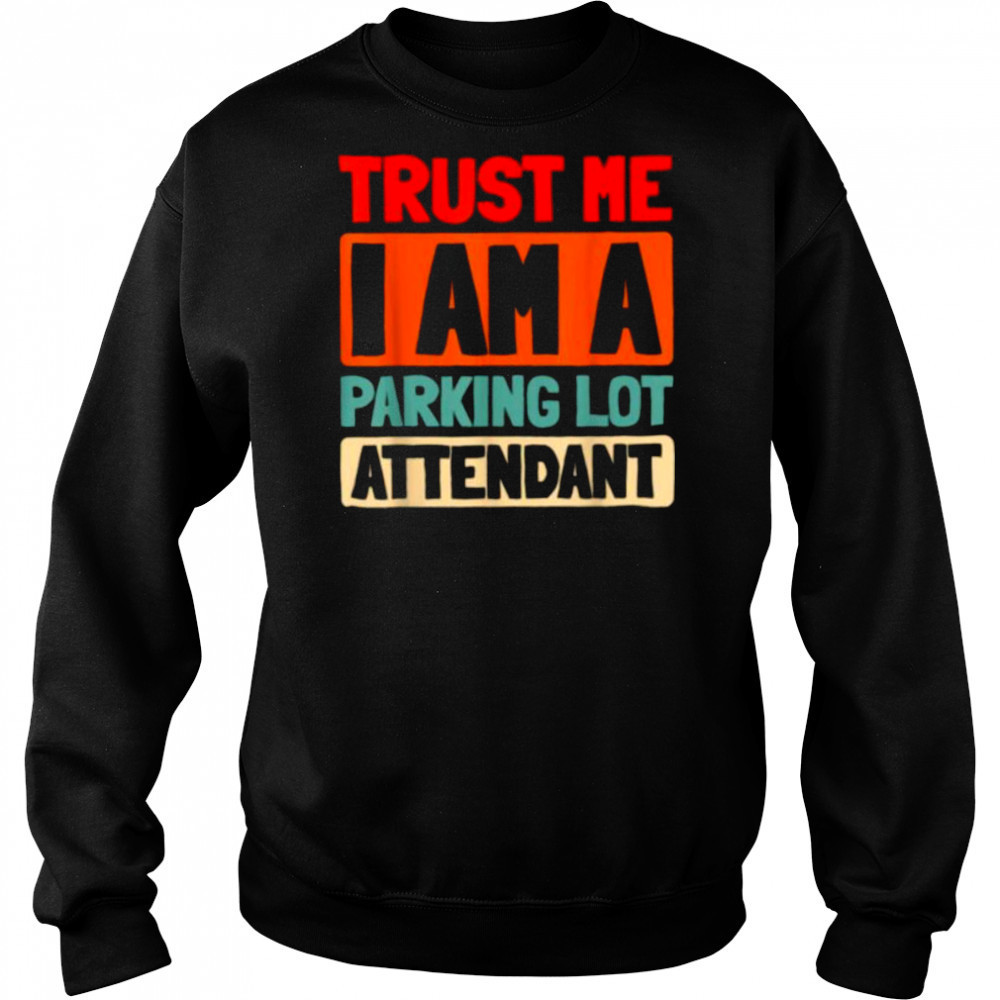 Retro Valet Service Vehicle Vintage Parking Lot Attendant T Shirt Sweatshirt