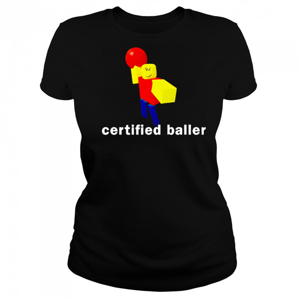 Roblox certified baller shirt Women's T-shirt