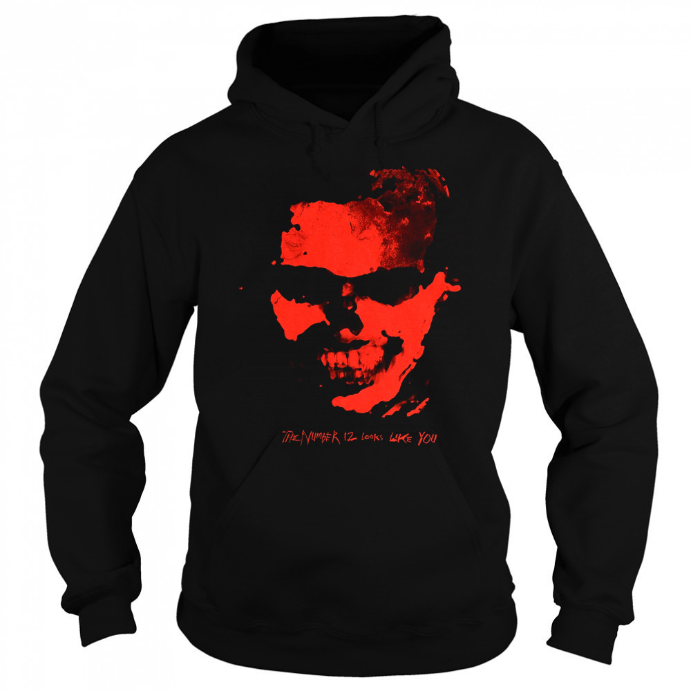 Rosyred Face – Black T-Shirt Hoodie