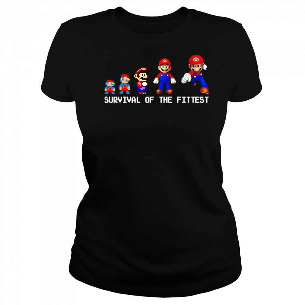 Survival of the fittest Mario shirt Women's T-shirt