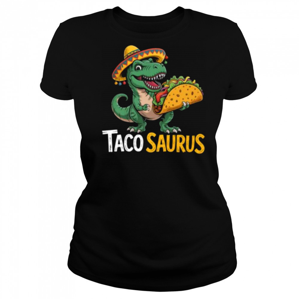 Tacosaurus Funny Taco Lover Men Kids T Rex Dinosaur T Shirt Women's T-shirt