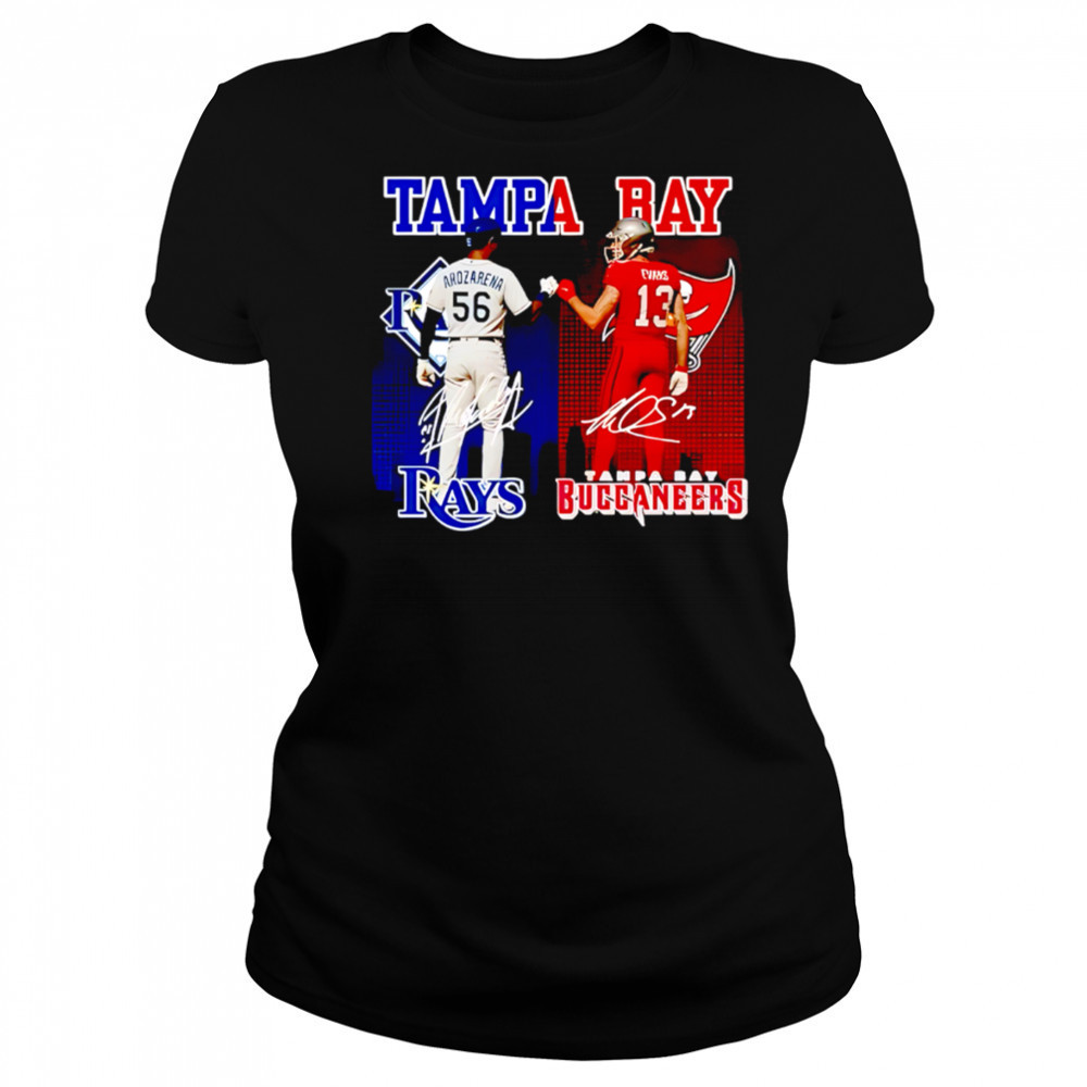 Tampa bay buccaneers and rays star power shirt Women's T-shirt