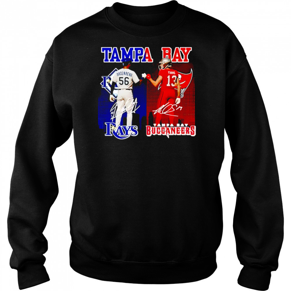 Tampa bay buccaneers and rays star power shirt Sweatshirt