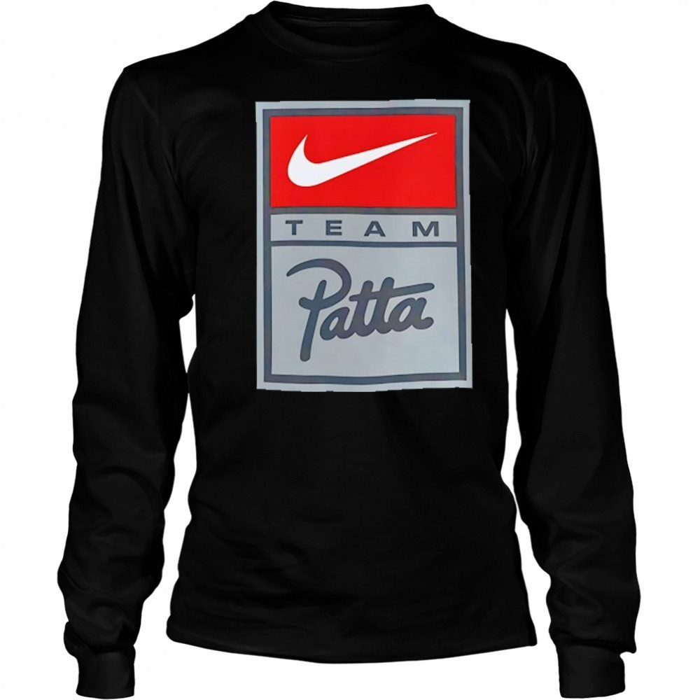 Team Patta logo T-Shirt Long Sleeved