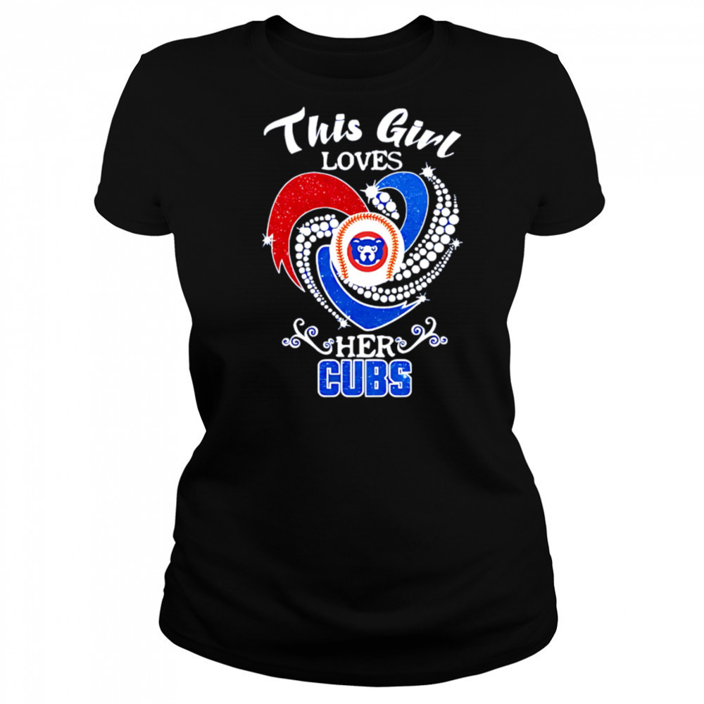 This girl loves her Cubs shirt Women's T-shirt