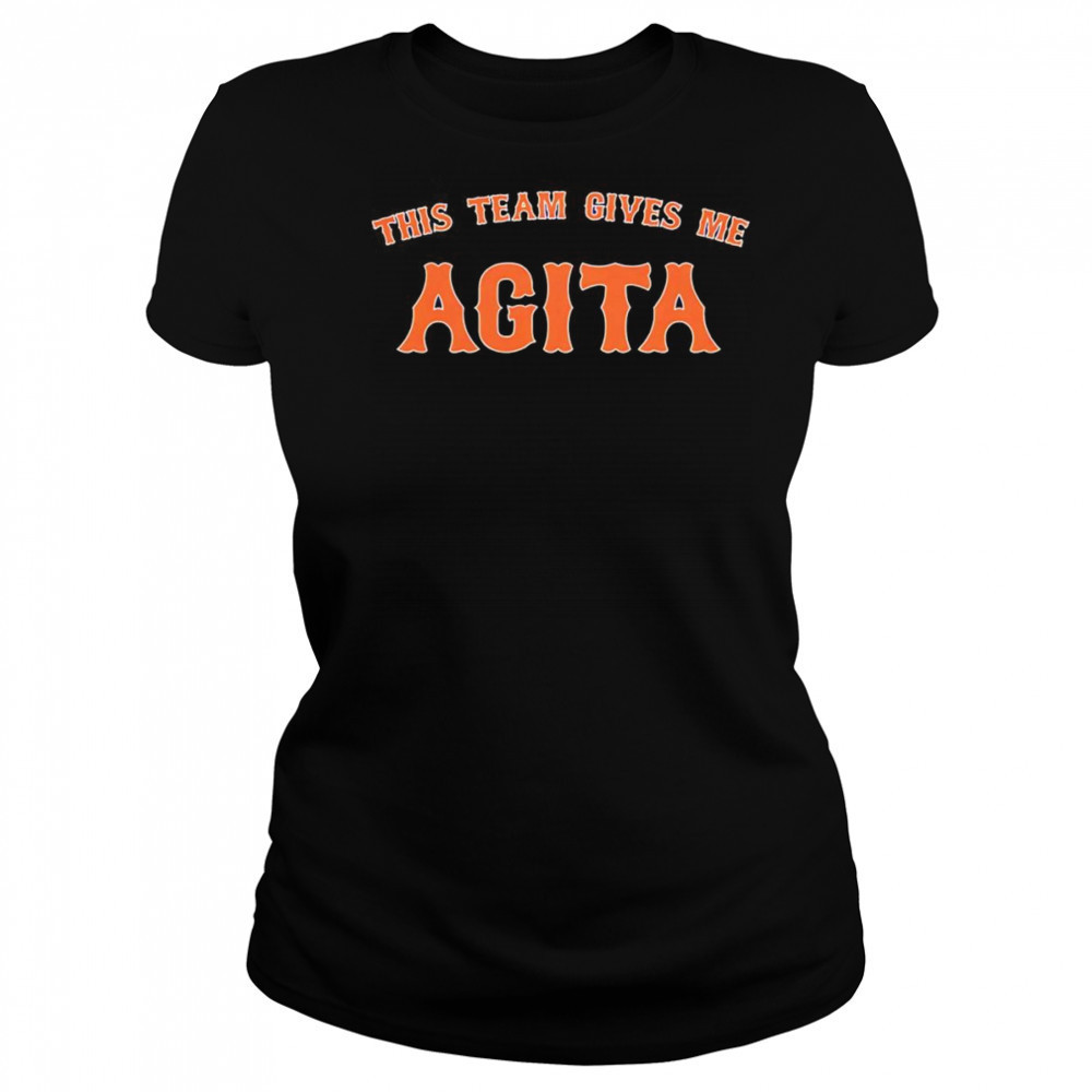 This team gives me Agita shirt Women's T-shirt