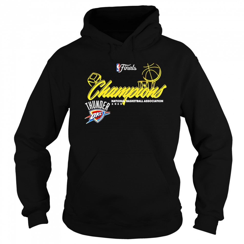Thunder Final 2025 national basketball association champions design shirt Hoodie