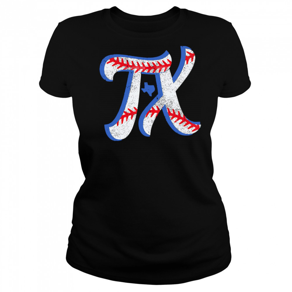 TX Logo Vintage Texas Baseball shirt Women's T-shirt