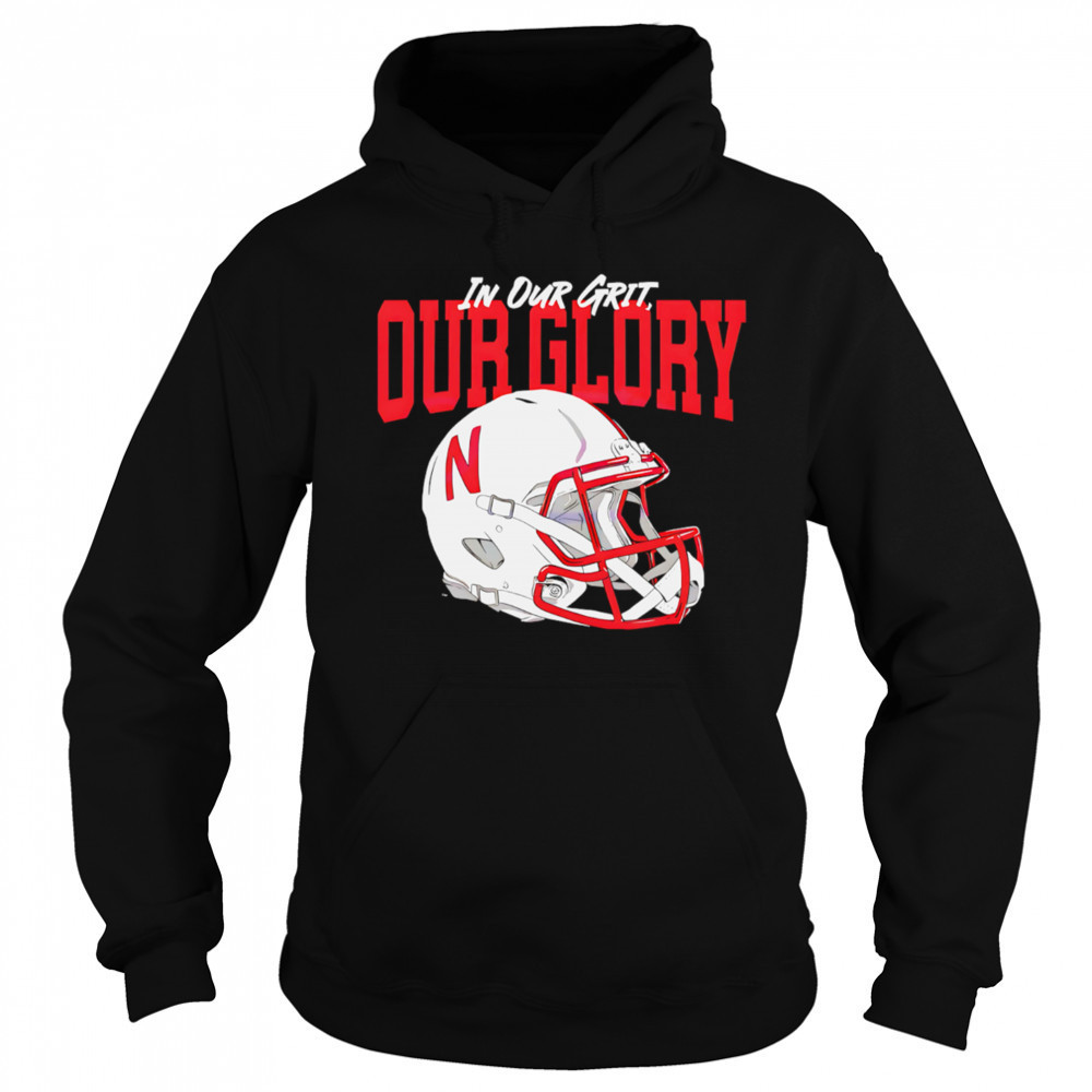 Vintage Nebraska Cornhuskers Football Helmet Grit And Glory shirt Hoodie