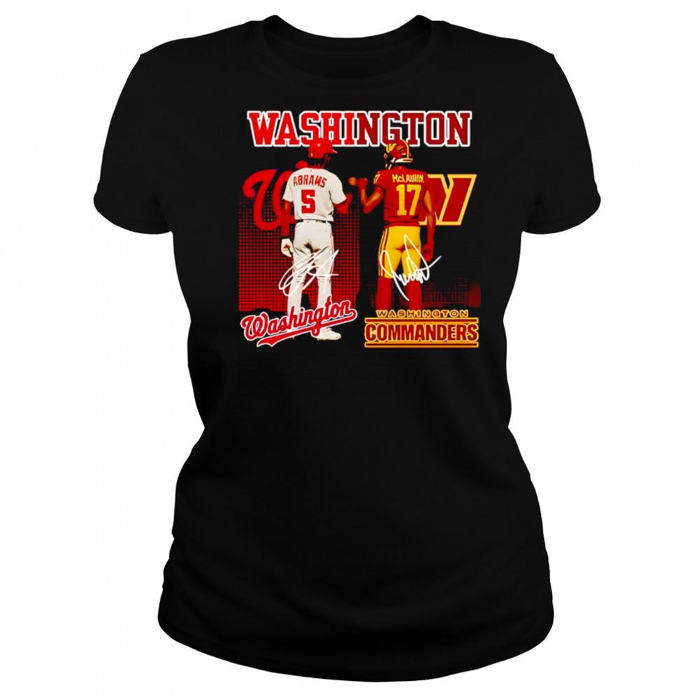 Washington commanders and nationals star power shirt Women's T-shirt