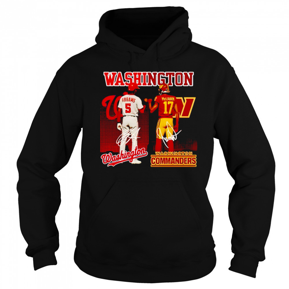 Washington commanders and nationals star power shirt Hoodie