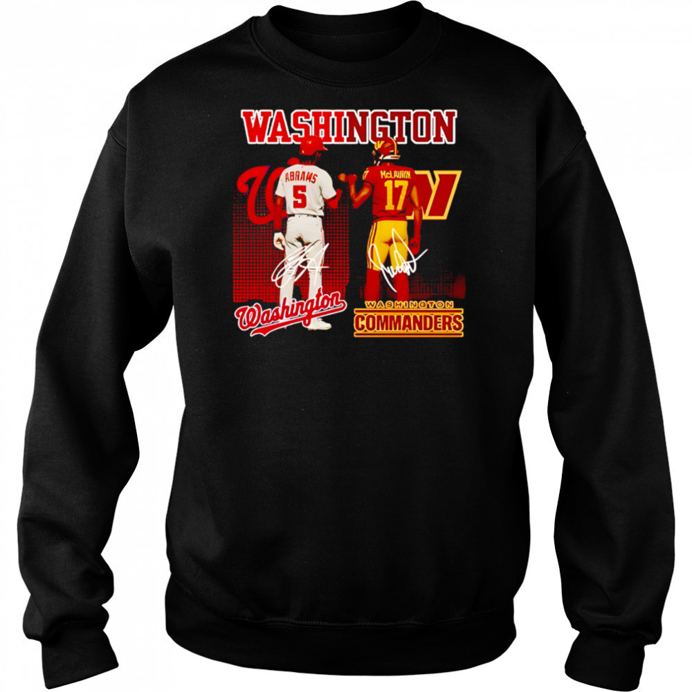 Washington commanders and nationals star power shirt Sweatshirt
