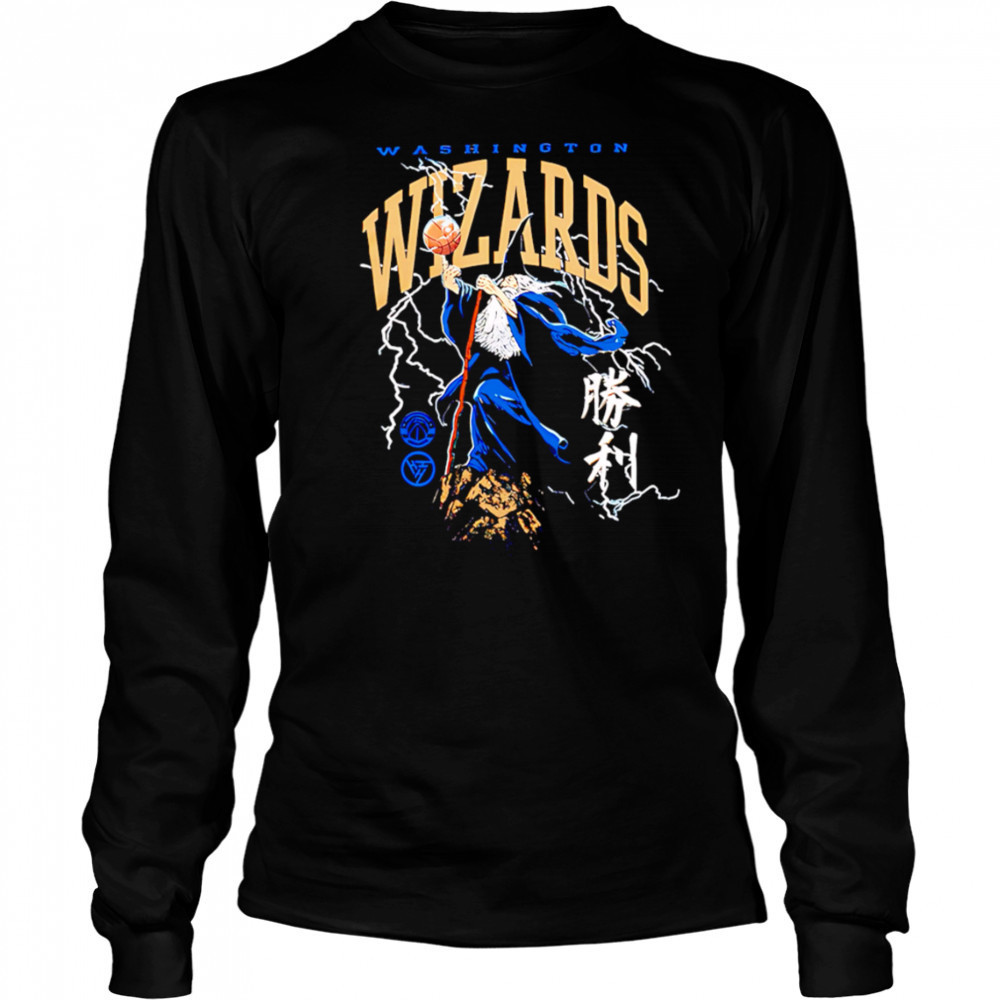 Washington wizards all powerful basketball shirt Long Sleeved