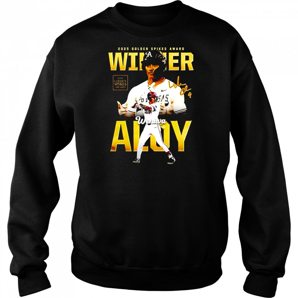 Wehiwa Kapahulehua Aloy 2025 Golden Spikes Award Winner shirt Sweatshirt