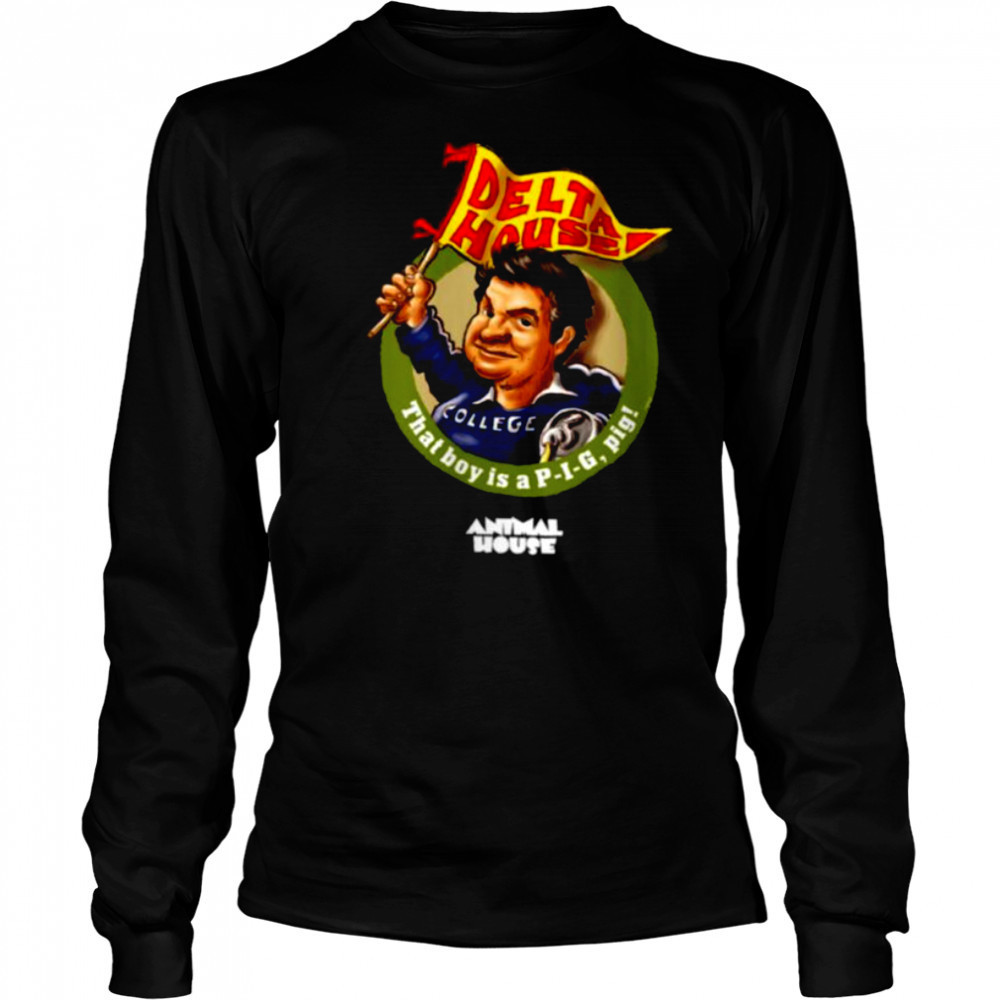 Womens Animal House P I G Shirt Long Sleeved