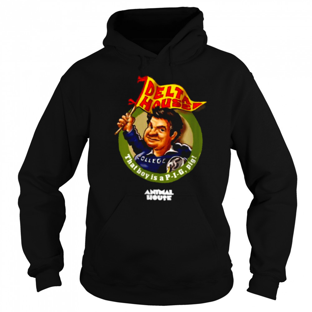 Womens Animal House P I G Shirt Hoodie
