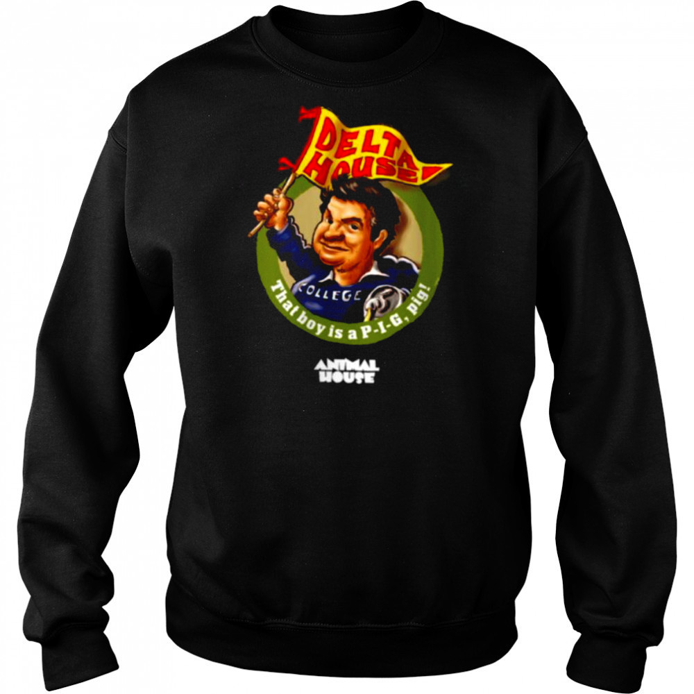 Womens Animal House P I G Shirt Sweatshirt