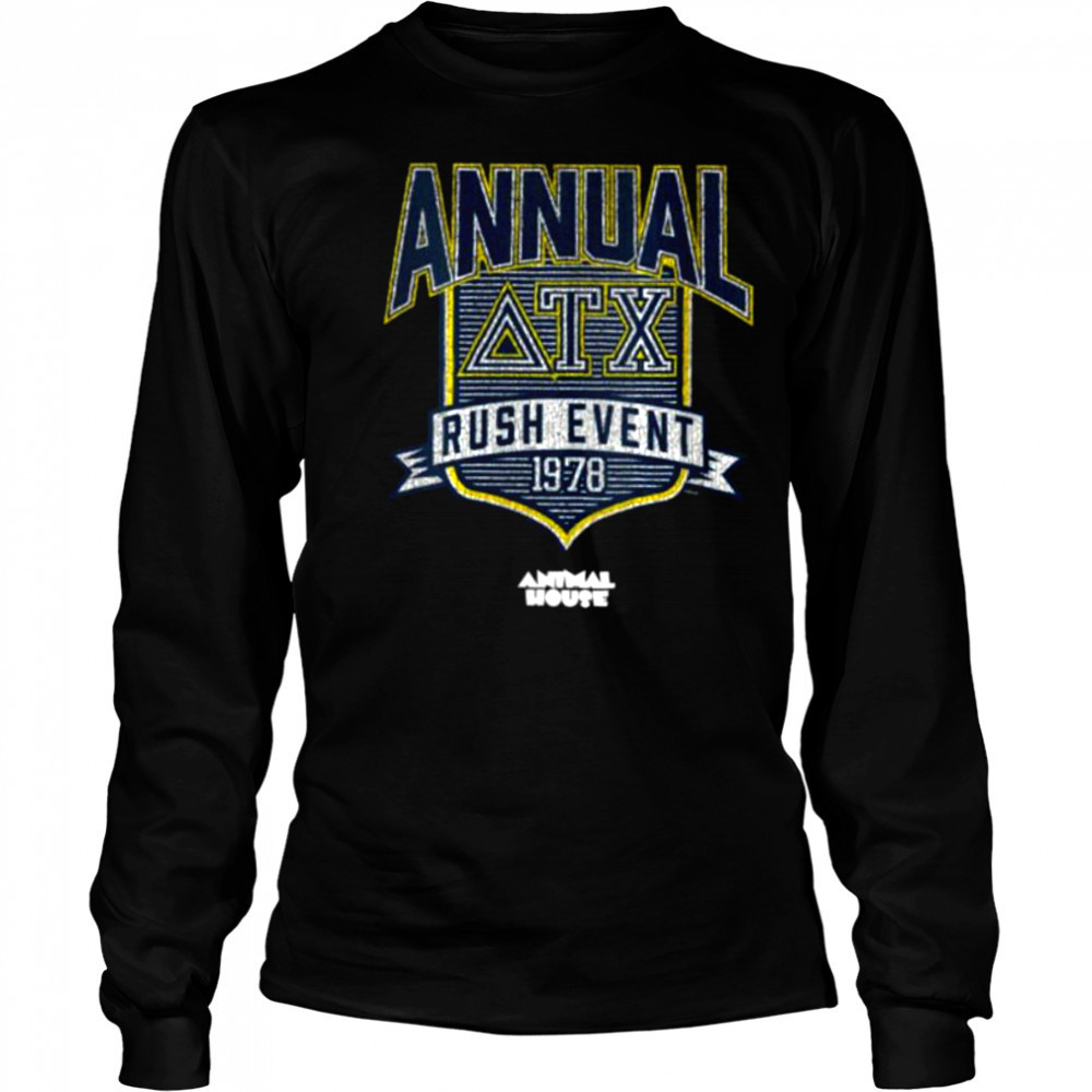 Womens Animal House Rush Event 1978 Shirt Long Sleeved