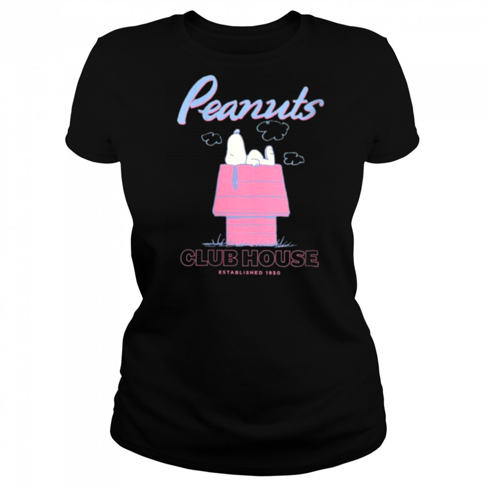 Womens Snoopy Club House Shirt Women's T-shirt