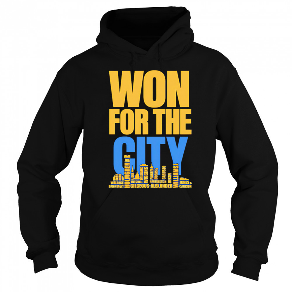 Won For The City Oklahoma City Thunder Fans shirt Hoodie