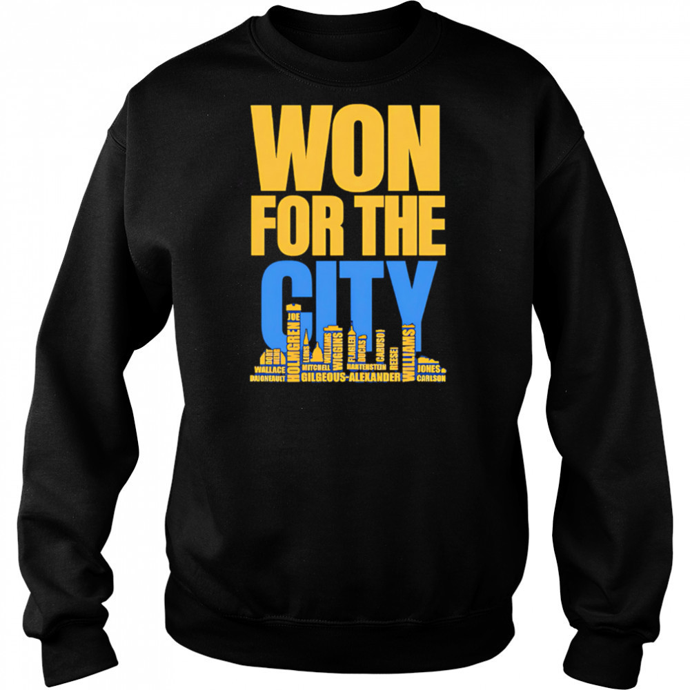 Won For The City Oklahoma City Thunder Fans shirt Sweatshirt