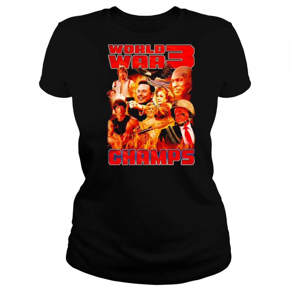 World War 3 Champs graphic shirt Women's T-shirt